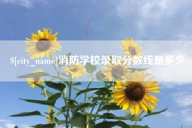 乐山消防学校录取分数线是多少