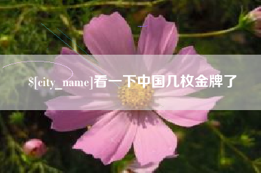 乐山看一下中国几枚金牌了