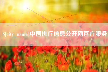 乐山中国执行信息公开网官方服务