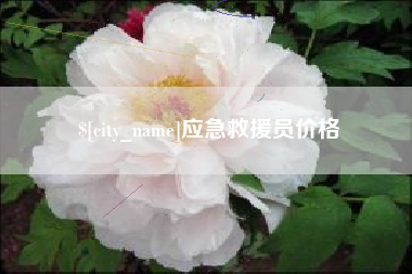 乐山应急救援员价格