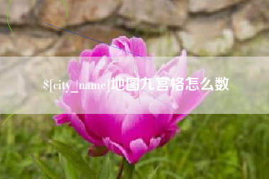 乐山地图九宫格怎么数
