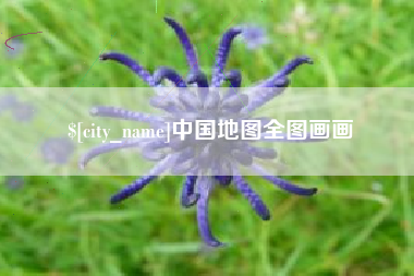 乐山中国地图全图画画