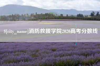 乐山消防救援学院2020高考分数线