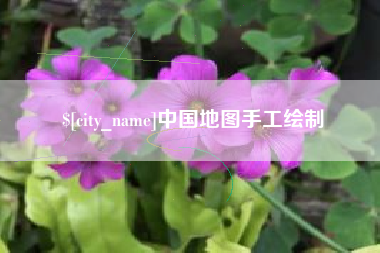乐山中国地图手工绘制
