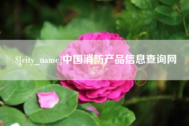 乐山中国消防产品信息查询网
