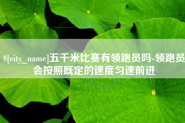 乐山五千米比赛有领跑员吗-领跑员会按照既定的速度匀速前进
