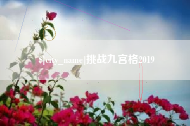 乐山挑战九宫格2019