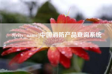 乐山中国消防产品查询系统