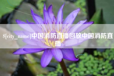 乐山中国消防直播回放中国消防直播
